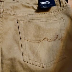 St. John's Bay straight leg khakis Size 12